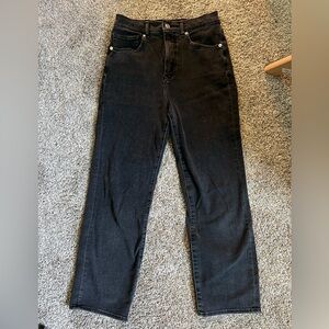 Express Straight Leg Black Women Jeans